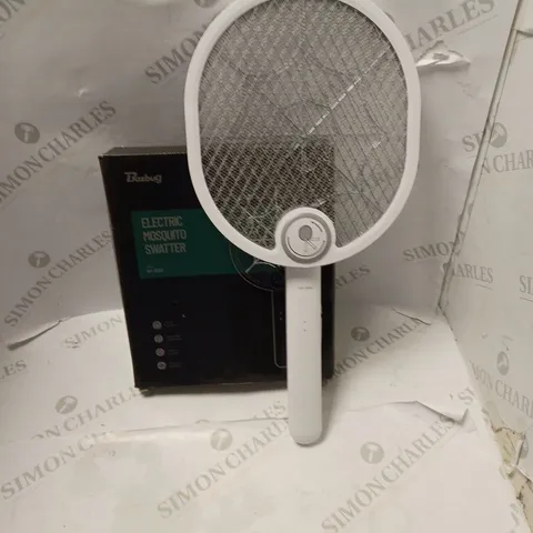 BOXED ELECTRIC MOSQUITO SWATTER WITH USB CHARGING CABLE