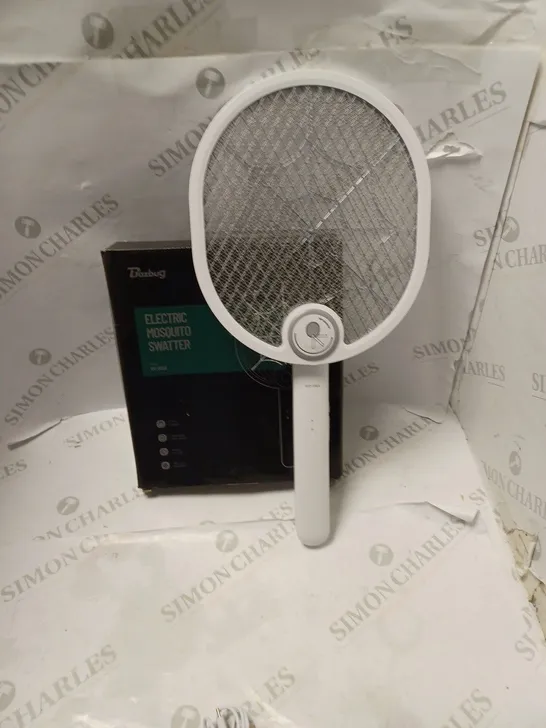 BOXED ELECTRIC MOSQUITO SWATTER WITH USB CHARGING CABLE