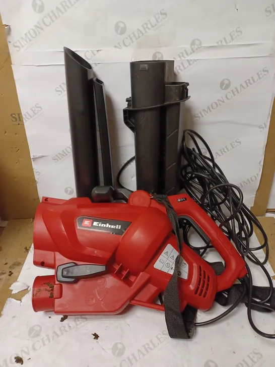 EINHELL GC-EL 3024 E ELECTRIC LEAF BLOWER AND VACUUM