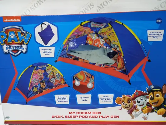 PAW PATROL MY FIRST DREAM DEN RRP £64.99