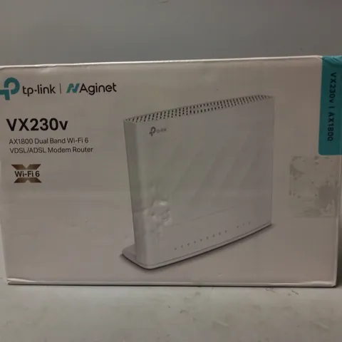 BOXED TP-LINK VX230V AX1800 DUAL BAND WI-FI MODEM ROUTER