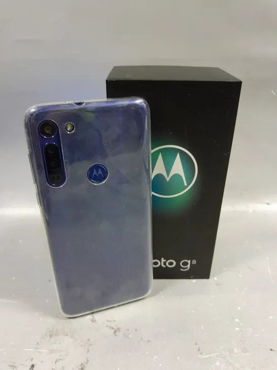 BOXED MOTOROLA MOTO G8 SMARTPHONE 