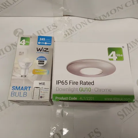 BOXED 4LITE SMART IP65 GU10 DOWNLIGHT (1 BOX)