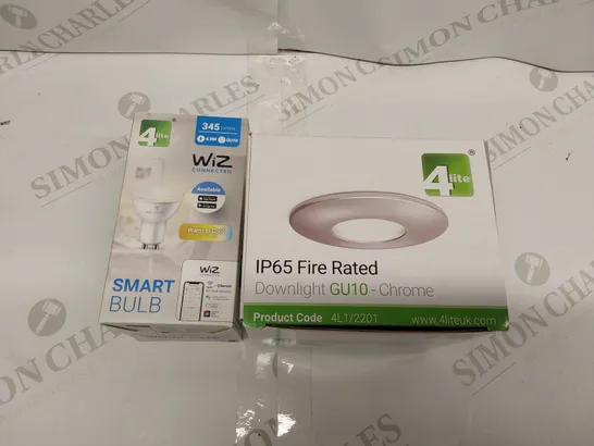 BOXED 4LITE SMART IP65 GU10 DOWNLIGHT (1 BOX)