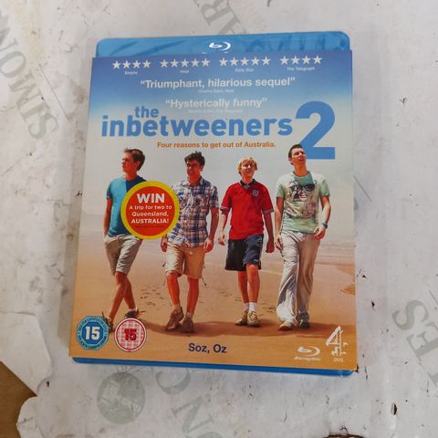LOT OF APPROX 37 'THE INBETWEENERS 2' BLU-RAY FILMS