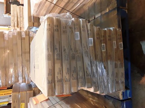 PALLET OF 12 BRAND NEW BOXED GEORGE HOME FINLEY DESK PARTS- BOXES 2 OF 2 ONLY 