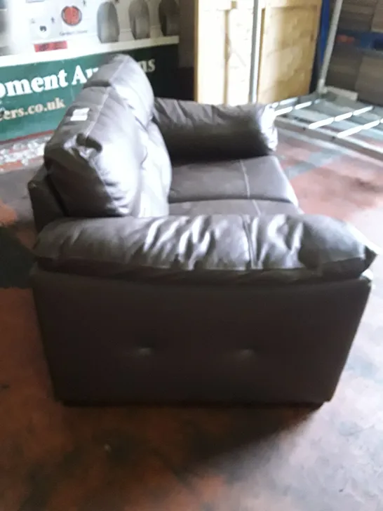 CHOCOLATE 2 SEATER SOFA