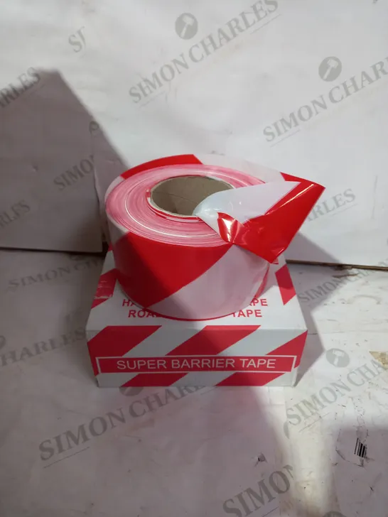 BOX OF APPROXIMATELY 10 ASSORTED BRAND NEW ROLLS OF DESIGNER SUPER BARRIER TAPE