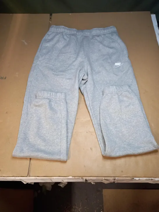 NIKE FLEECE CUFF SWEATPANTS MENS - GREY, MEDIUM