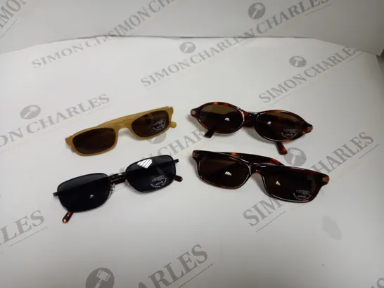 APPROXIMATELY 10 ASSORTED DE RIGO STING SUNGLASSES TO INCLUDE MODELS 6143, 6135, 4383, 6137 ETC. 