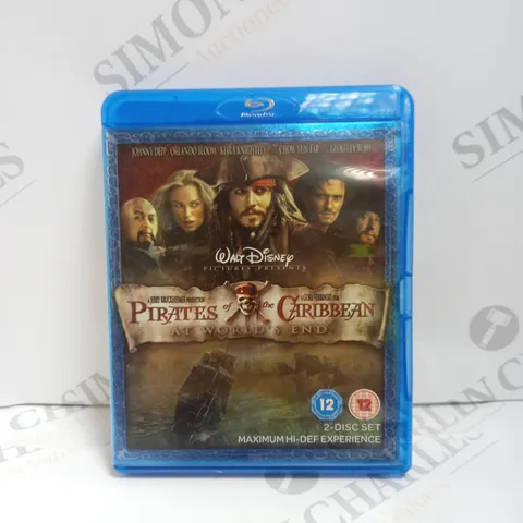 BOXED PIRATES OF THE CARIBBEAN AT WORLDS END 2-DISC BLU-RAY SET