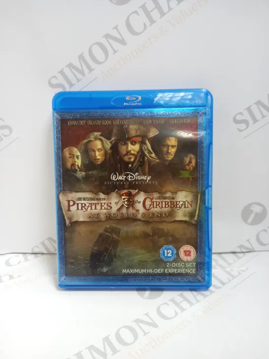 BOXED PIRATES OF THE CARIBBEAN AT WORLDS END 2-DISC BLU-RAY SET