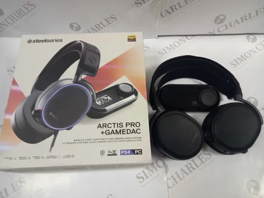 BOXED STEELSERIES ARCTIS PRO +GAMEDAC GAMING HEADPHONES