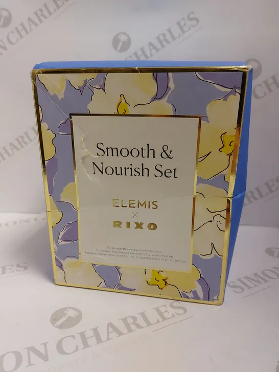 BOXED ELEMIS SMOOTH AND NOURISH SET ELEMIS RIXO 