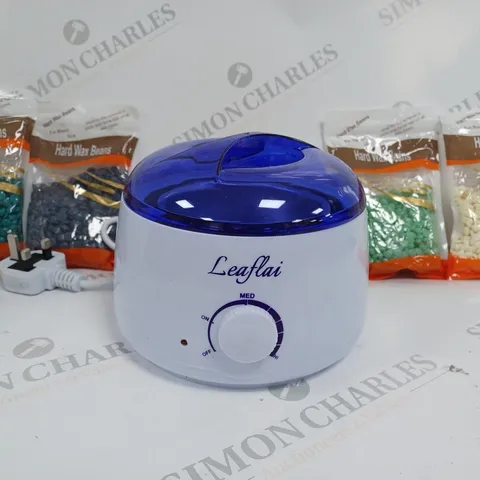 BOXED UNBRANDED WAX WARMER WITH 4 WAXES