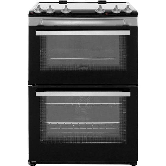 ZANUSSI 60CM DOUBLE OVEN ELECTRIC COOKER WITH INDUCTION HOB RRP £609
