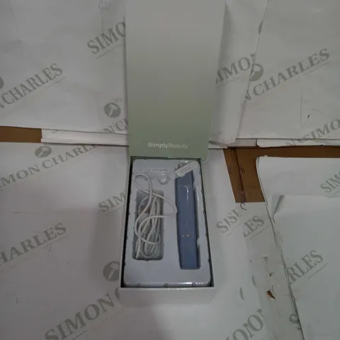 SIMPLY BEAUTY 2-IN-1 SUPER SMOOTH FACE & BROWS HAIR REMOVER - BLUE/SILVER