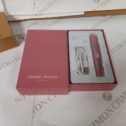 SIMPLY BEAUTY 2 IN 1 SUPER SMOOTH FACE & BROWS HAIR REMOVER