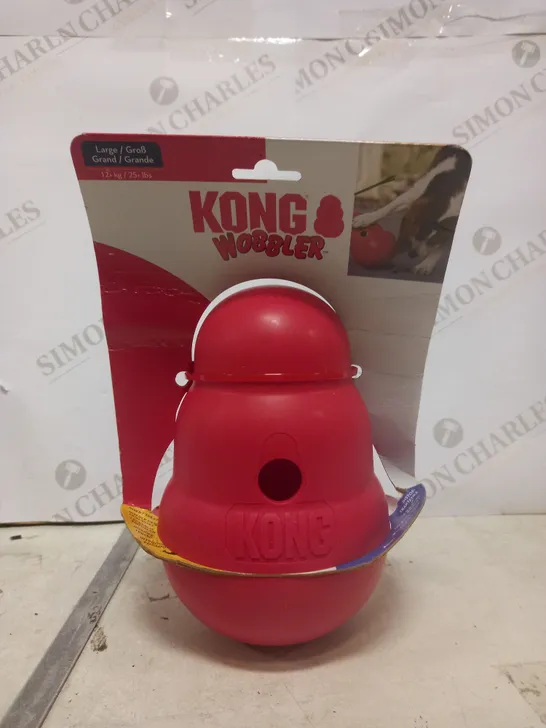 KONG & WOBBLER TREAT TOY