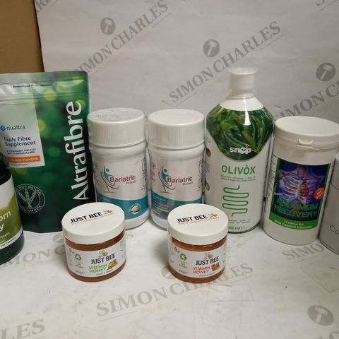 LOT OF APPROXIMATELY 9 PACKS OF VITAMINS/SUPPLEMENTS/DETOX ITEMS