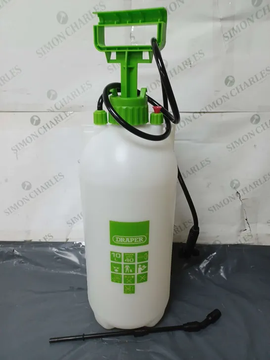 BOXED DRAPER 10L PRESSURE SPRAYER