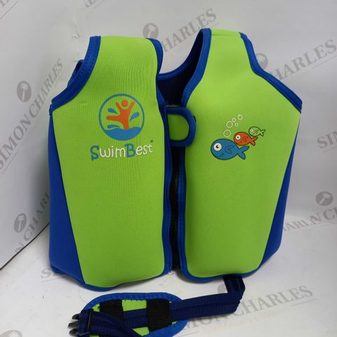 INFANT SWIMMING VEST WITH ZIP AND UNDER BODY BUCKLE 