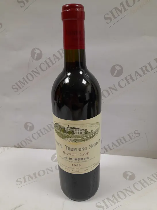 CHATEAU TROPLONG MONDOT GRAND CRU CLASSE SAINT EMILION GRAND CRU 1998 75CL