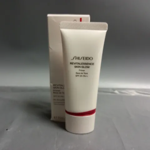 BOXED SHISEIDO REVITALESSENCE SKIN GLOW PRIMER 30ML 