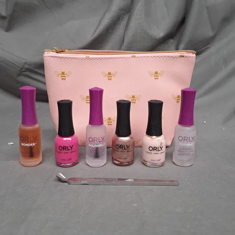 3X ORLY NAIL KIT AND BAG 