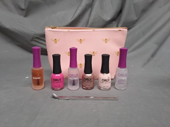 3X ORLY NAIL KIT AND BAG 