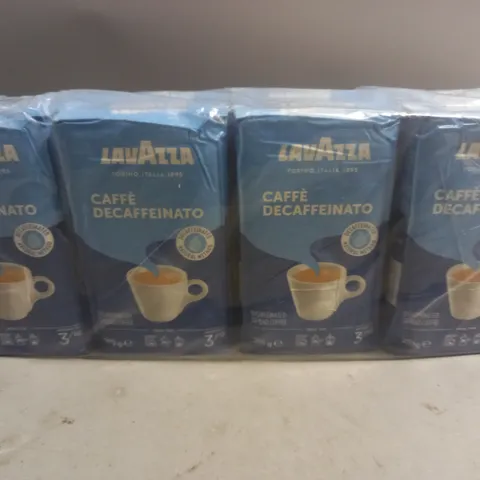 8-PACK OF LAVAZZA 250G CAFÉ DECAFFEINATO GROUND COFFEE