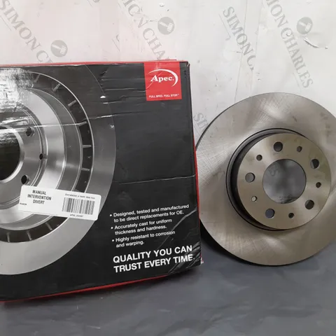 APEC DSK565 BRAKE DISC VENTED