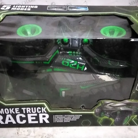 REMOTE CONTROL SMOKE TRUCK RACER GREEN