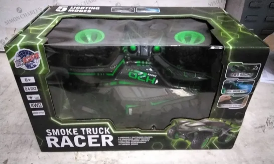 REMOTE CONTROL SMOKE TRUCK RACER GREEN