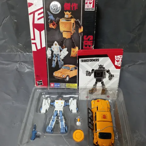 BOXED TRANSFORMERS BUMBLEBEE & SPIKE WITWICKY SET