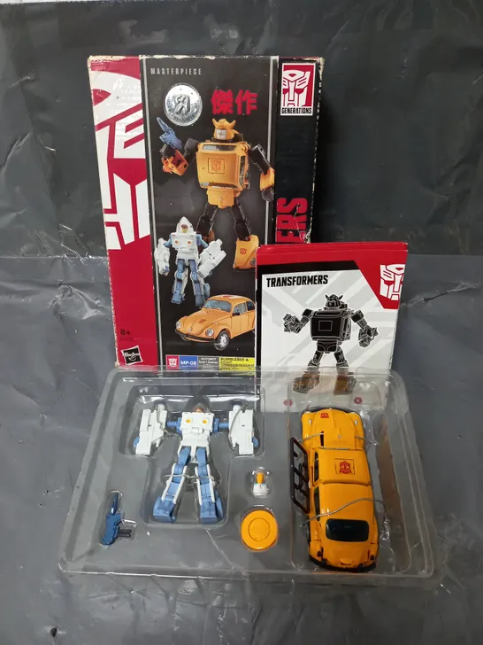 BOXED TRANSFORMERS BUMBLEBEE & SPIKE WITWICKY SET