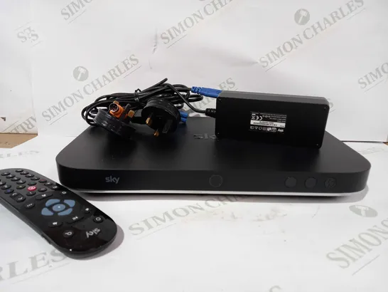 SKY Q SET TOP BOX - BLACK WITH REMOTE ES240