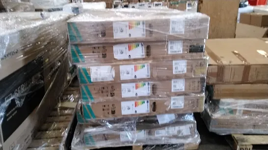 PALLET OF 7 DAMAGED SCREEN HISENSE QLED 4K 55" E7 SERIES VIDAA LED BACK-LIGHT TVS