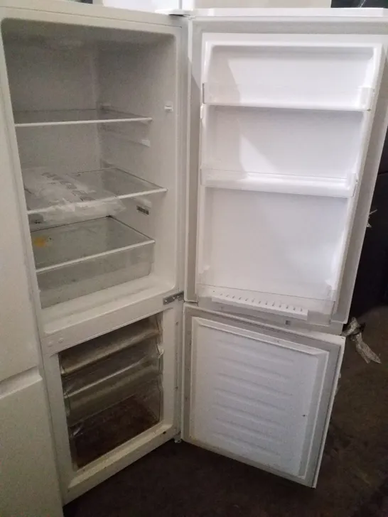 FRIDGEMASTER 50CM FREESTANDING 60/40 FRIDGE FREEZER IN WHITE MC50175A - UNPROCESSED RAW RETURN