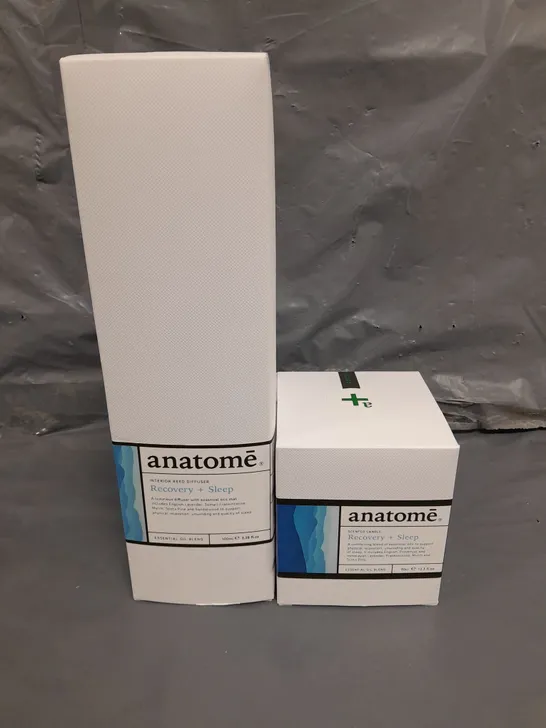 BOXED ANATOME RECOVERY & SLEEP ESSENTIAL OIL BLEND SET 