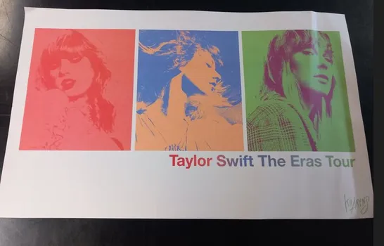 TWO ASSORTED TAYLOR SWIFT ERAS TOUR ATWORKS