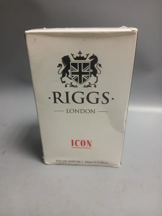 BOXED RIGGS LONDON ICON EAU DE PARFUM 100ML