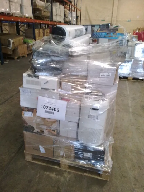 PALLET OF APPROXIMATELY 29 UNPROCESSED RAW RETURN HOUSEHOLD AND ELECTRICAL GOODS TO INCLUDE;