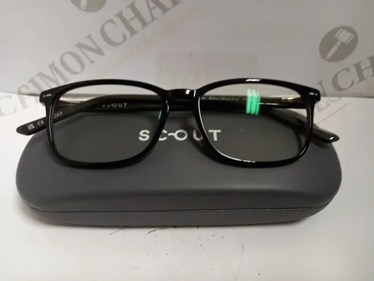 SCOUT BRENT BILAYER BLACK/GREY PRESCRIPTION GLASSES