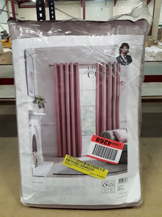 MONTROSE EYELET BLACKOUT CURTAINS (SET OF 2)