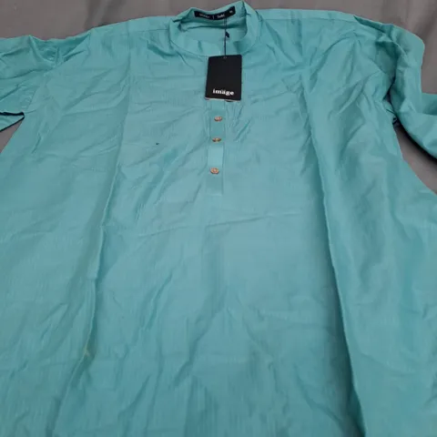 IMAGE SOLID LIGHT BLUE LONG SHIRT - XL