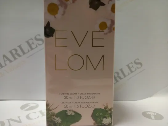 EVE LOM MOISTURE CREAM 30ML & CLEANSER 50ML DUO