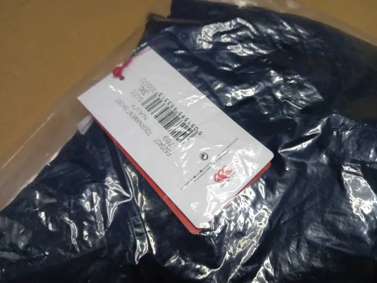 PACKAGED CANTERBURY NAVY TOURNAMENT SHORTS