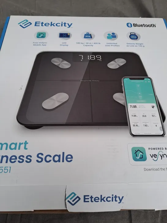 ETEKCITY SMART BATHROOM SCALES FOR BODY WEIGHT