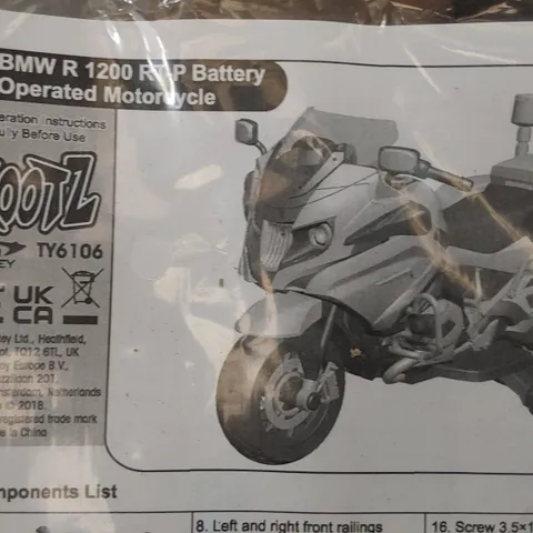 BOXED BMW R1200 RT-P BATTERY OPERATED MOTORCYCLE 